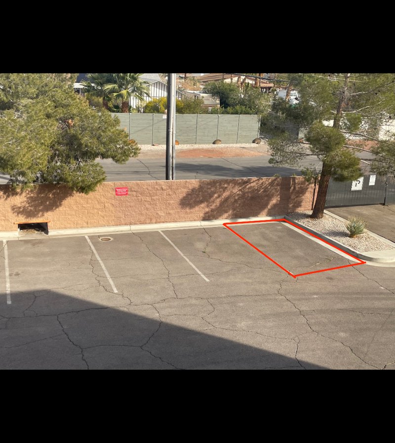 Parking Lot in Las Vegas, Nevada 1