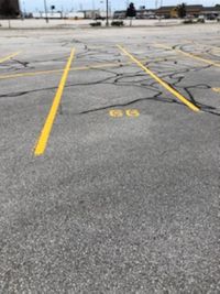 40 x 12 Parking Lot in Terre Haute, Indiana