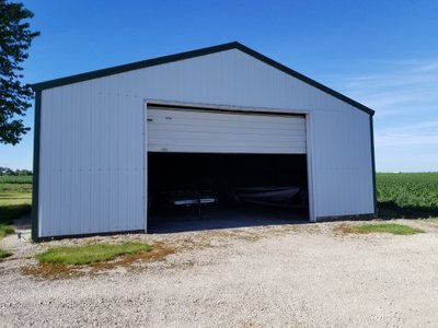 30 x 12 Shed in Clare, Illinois near [object Object]