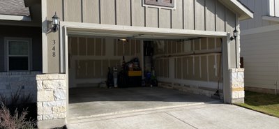 20x10 Garage self storage unit in Liberty Hill, TX