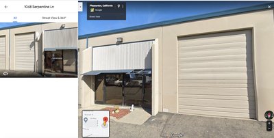 60x40 Warehouse self storage unit in Pleasanton, CA