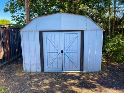 10×7 Shed in Sunnyvale, California