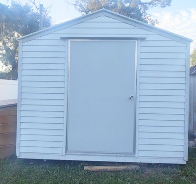 8 x 9 Shed in Casselberry, Florida near 121 Golden Days Dr, Casselberry, FL 32707-2940, United States