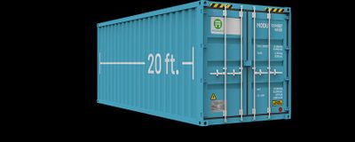 20x8 Shipping Container self storage unit in Louisa, VA