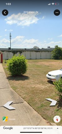 2000 x 300 Parking Lot in Dothan, Alabama