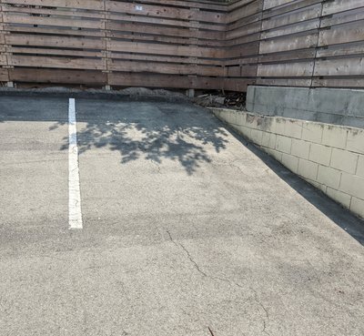 16 x 8 Parking Lot in Mountain View, California