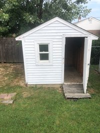 8 x 8 Shed in Wilmington, Delaware