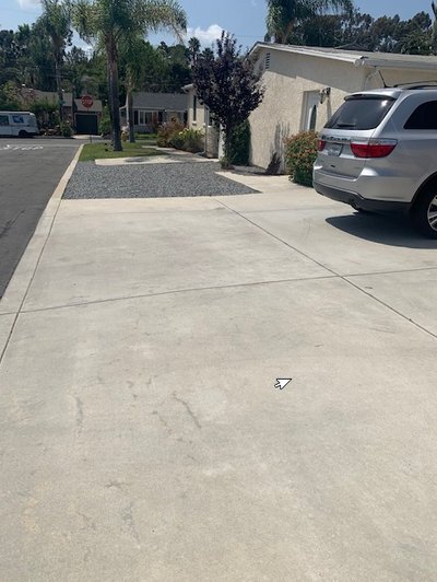 20 x 20 Driveway in La Mesa, California near [object Object]