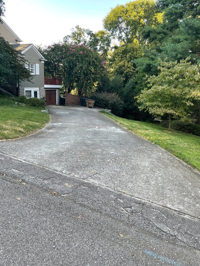 50 x 15 Driveway in Nashville, Tennessee