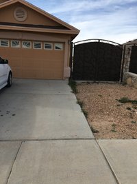 48 x 30 Driveway in El Paso, Texas