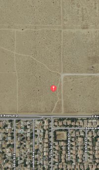 209 x 209 Unpaved Lot in Palmdale, California
