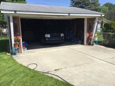 Small 10×20 Garage in Redford Charter Township, Michigan