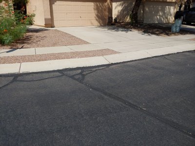 Small 5×15 Driveway in Tucson, Arizona