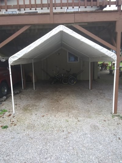 22 x 10 Carport in Luttrell, Tennessee
