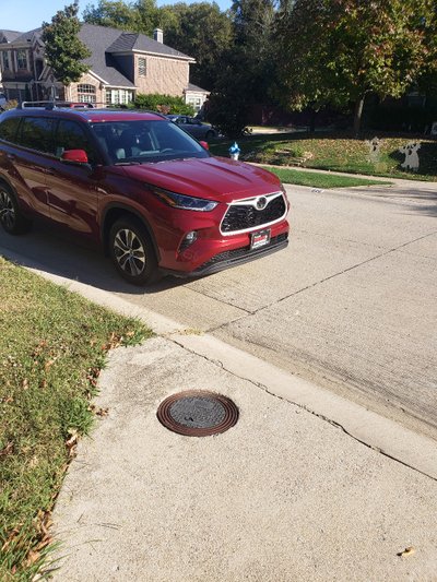 45 x 11 Street Parking in McKinney, Texas