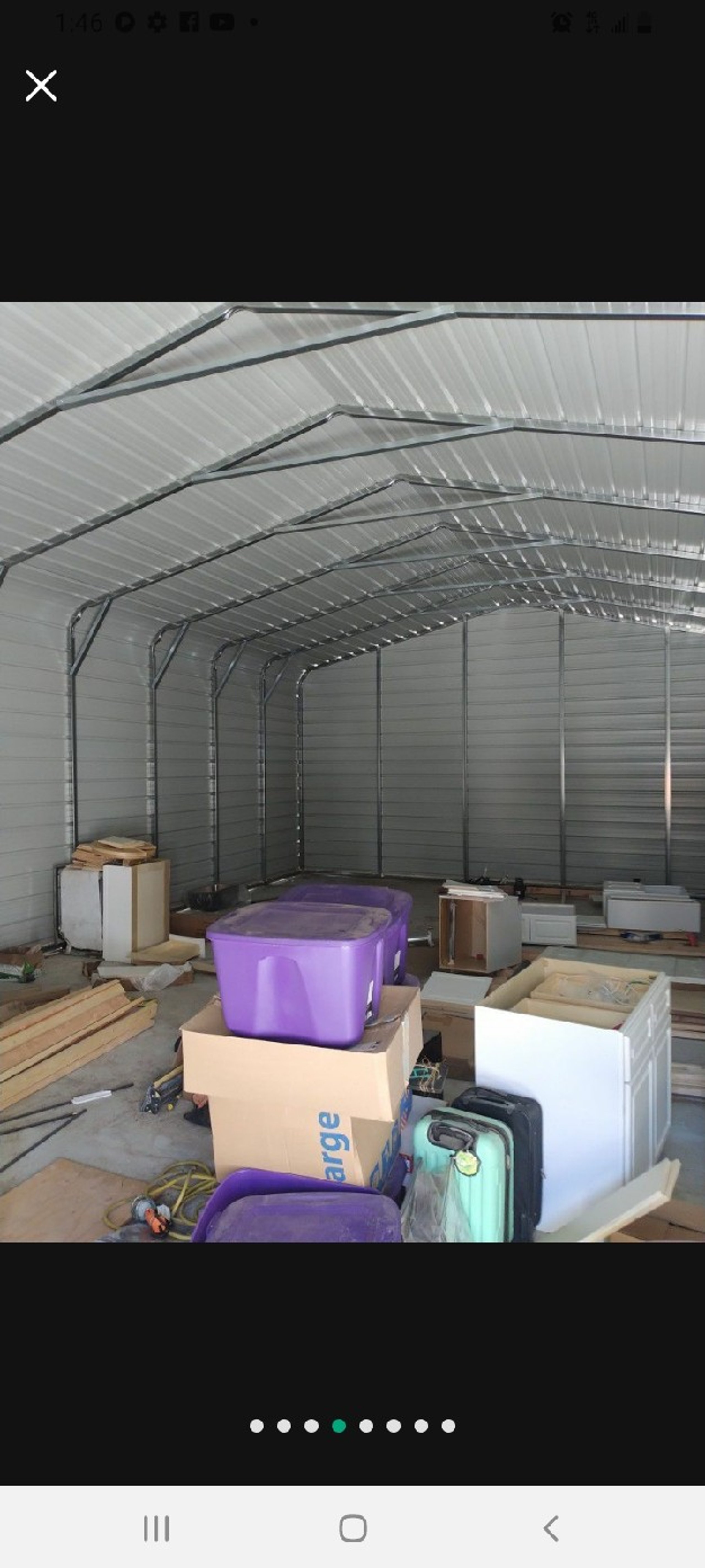 40x25 Warehouse self storage unit in Cabazon, CA