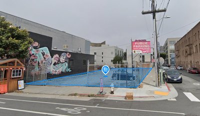 15 x 10 Parking Lot in San Francisco, California