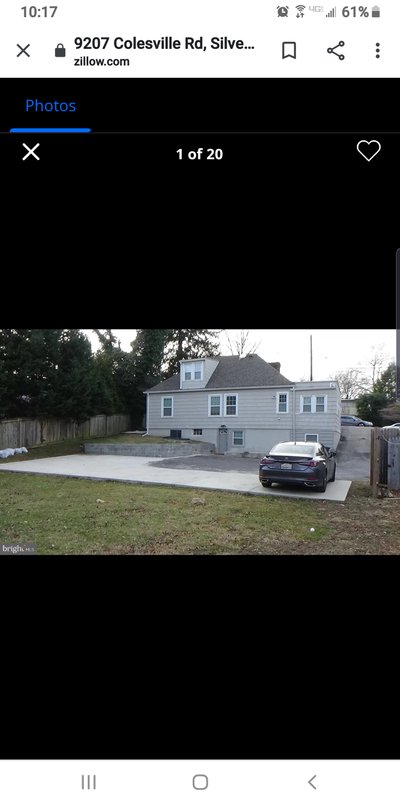 20 x 10 Lot in Silver Spring, Maryland