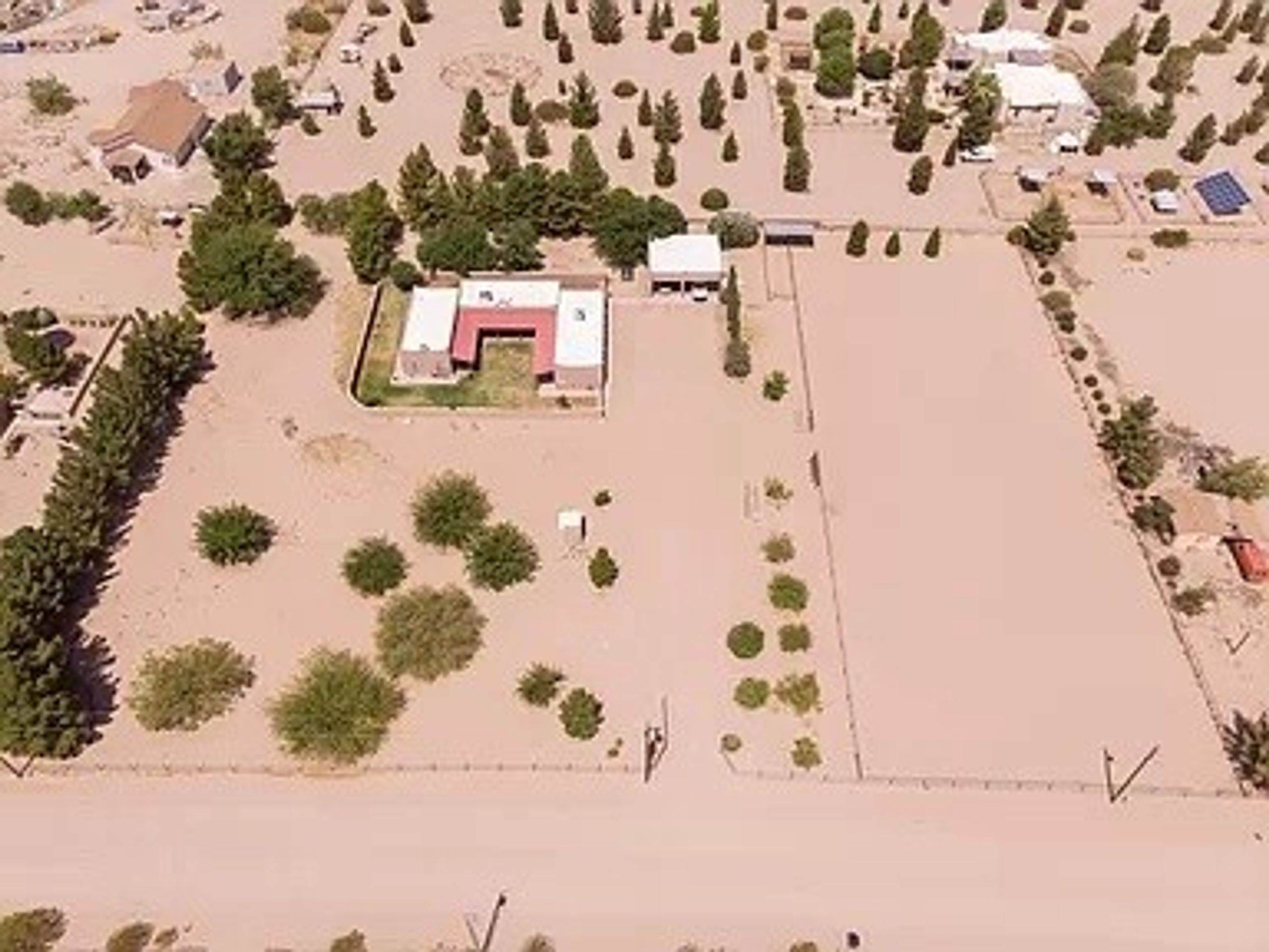 208x208 Unpaved Lot self storage unit in Anthony, NM