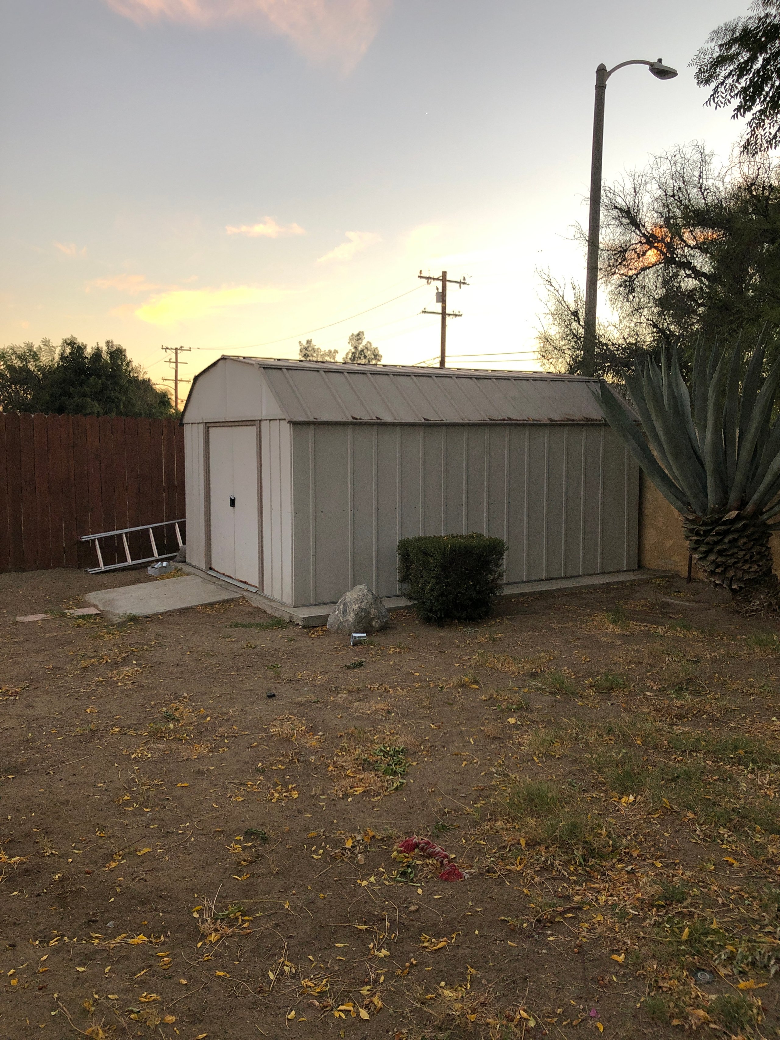 15x10 Shed self storage unit in Bloomington, CA