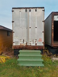 10x50 Shipping Container self storage unit in Foxboro, WI