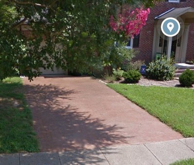 38 x 15 Driveway in Portsmouth, Virginia near 401 Lake Shores Dr, Portsmouth, VA 23707-1371, United States
