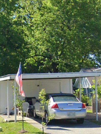16 x 12 Carport in Oak Ridge, Tennessee