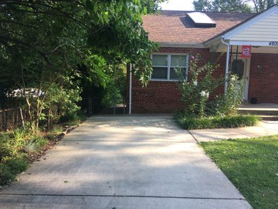 20 x 10 Driveway in College Park, Maryland
