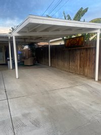 10 x 50 Carport in Pomona, California