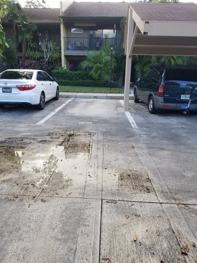 20 x 9 Parking Lot in Sarasota, Florida
