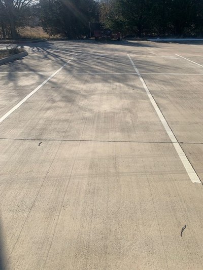40 x 10 Parking Lot in Southlake, Texas