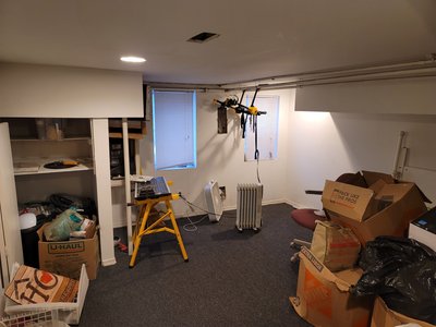 Small 10×15 Basement in Baltimore, Maryland