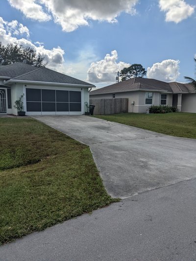 20 x 10 Driveway in Port St. Lucie, Florida