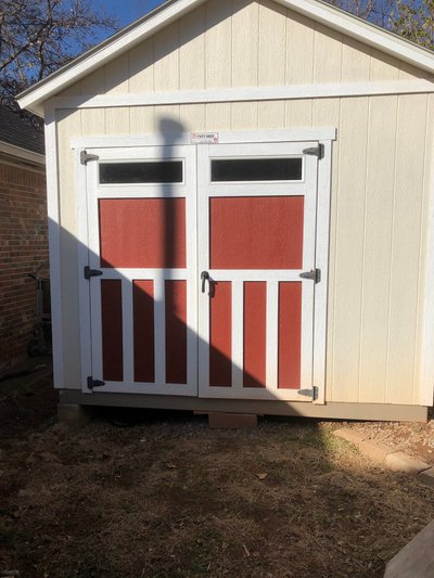 20 x 10 Shed in Edmond, Oklahoma
