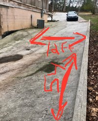 20 x 10 Driveway in Cumming, Georgia