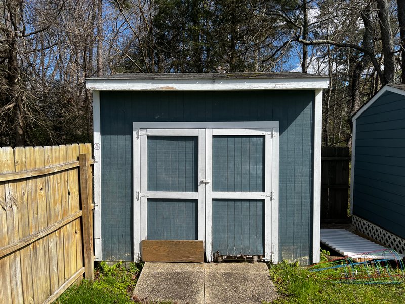 Shed in Highland Springs, Virginia 2