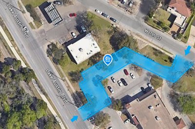 20 x 10 Parking Lot in Austin, Texas near Lake Austin Blvd, Austin, TX 78703, United States