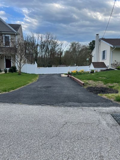 35 x 10 Driveway in Arnold, Maryland
