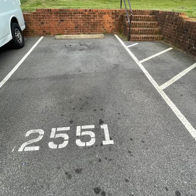 20 x 10 Parking Lot in Raleigh, North Carolina