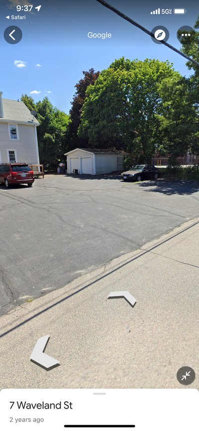 24 x 10 Parking Lot in Johnston, Rhode Island