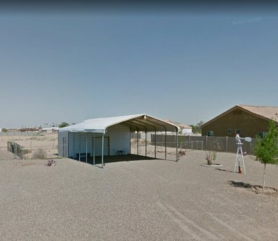 Small 10×20 Carport in Arizona City, Arizona