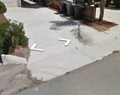 20 x 10 Driveway in Chino Hills, California