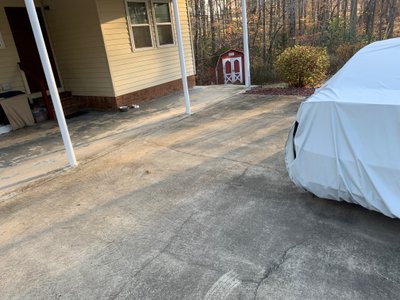 12×20 Driveway in Mount Olive, Alabama
