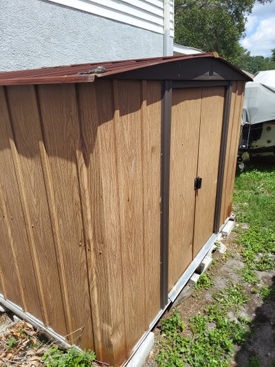 10×10 Shed in Riverview, Florida