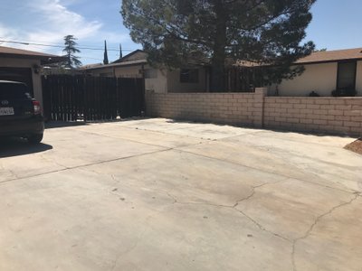 36 x 20 Driveway in Victorville, California