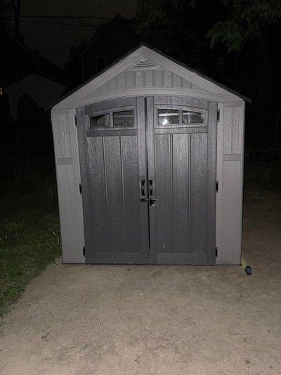 7 x 6 Shed in Des Moines, Iowa