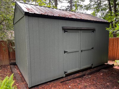 9 x 15 Shed in Corvallis, Oregon