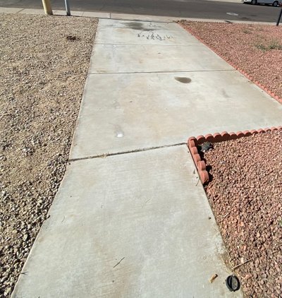Medium 10×25 Driveway in Glendale, Arizona