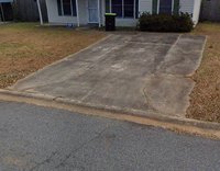 20 x 10 Driveway in Warner Robins, Georgia