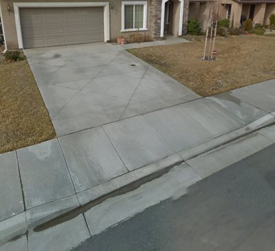 Small 10×20 Driveway in Palmdale, California